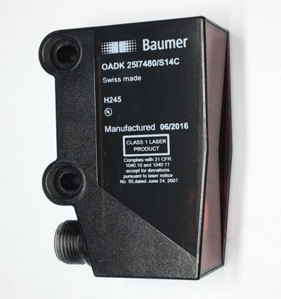 Baumer OADK 25I7480/S14C Détecteur laser de distance