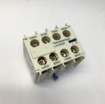 Schneider Electric LA1KN31 bloc de contacts auxiliaires - 3F+1O - bornes à vis-etriers