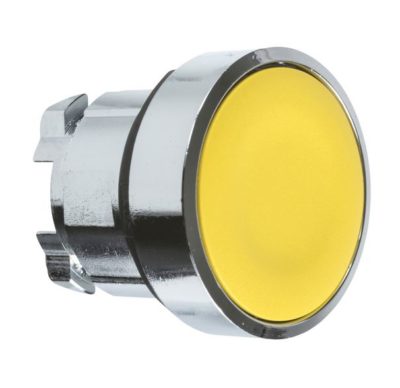 Schneider Electric ZB2-BA5 Harmony XB2, tete bouton poussoir - Ø22 - affleurant, jaune