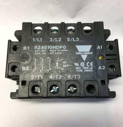 Carlo Gavazzi RZ4810HDP0 relais semi-conducteur 3 phase 400v 10A • Relais statique triphase
