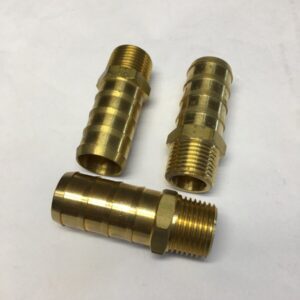 Parker Legris 0123 19 21 Raccord cannele Laiton Droit BSPT 1/2" male