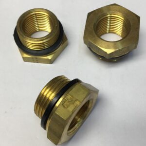 Parker Legris 0168 27 21 Bague de reduction Laiton Droit BSPP 3/4" male x BSPP 1/2" femelle