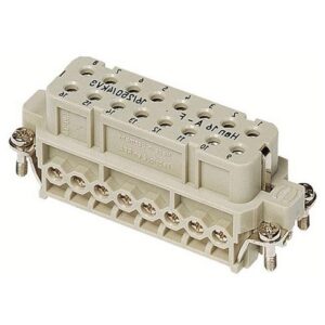 Harting 9200162812 Connecteur femelle 16 pôles