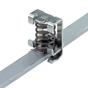 Weidmuller 1600480000 Etrier de serrage KLBUE 3-8 Pour raccordement blindage acier