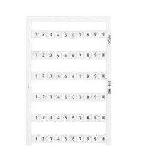Wago 248-502 Carte de reperage mini WSB En carte