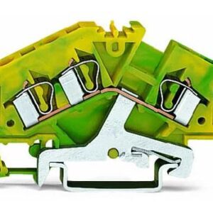 Wago 281-637 Borne de protection pour 3 conducteurs