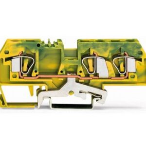 Wago 282-687 Borne de protection pour 3 conducteurs
