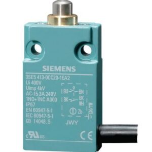 Siemens 3SE5413-0CC20-1EA2 Interrupteur de position piston à galet