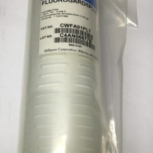 Millipore CWFA01PLT Fluorogard® Plus Cartridge Filtre PTFE resiste aux solevants 10 in. 1.0 µm cartouche code 0