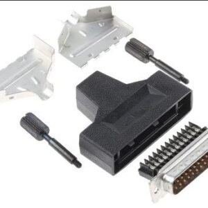 CONNECTEUR F 25 +GAINE PLASTIC CAPOT COMPLET SUB-D F25P