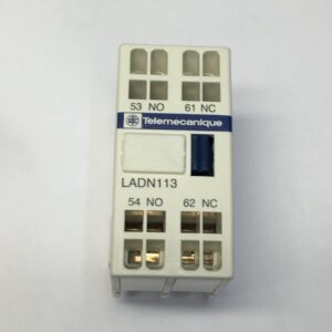Schneider Electric LADN113 Bloc de contacts auxiliaires - 1F+1O - bornes à ressort