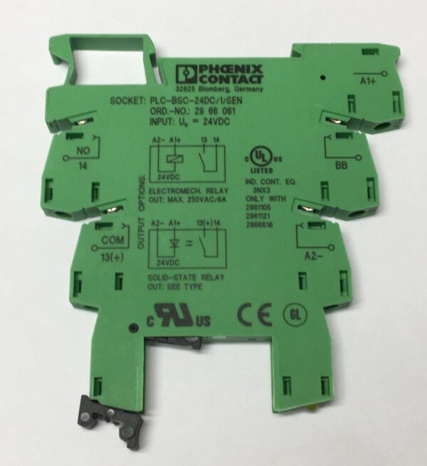 Phoenix Contact PLC-BSC-24DC/1/SEN 2966061 Module de base PLC de 6